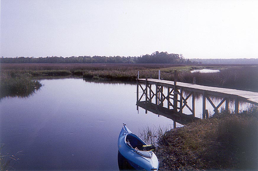  Community pier and boat ramp.
