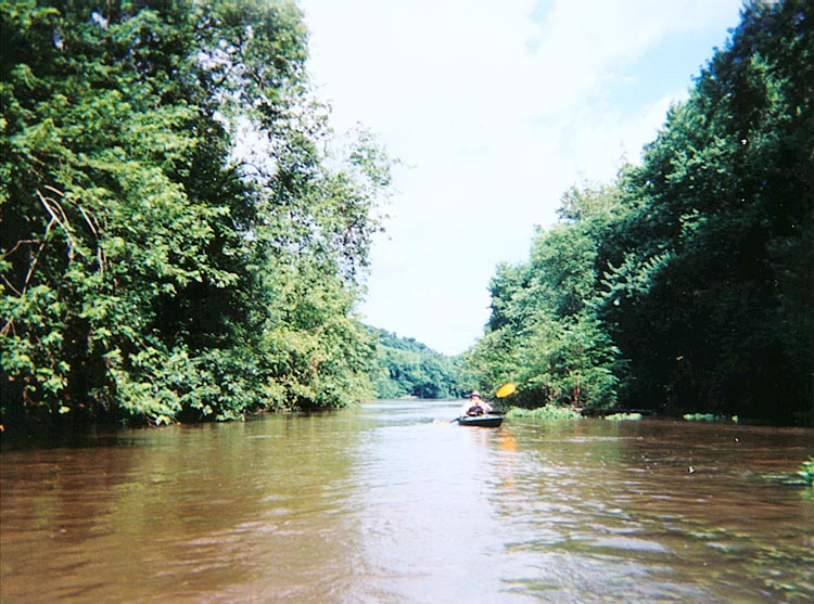 Blue Juniata River.