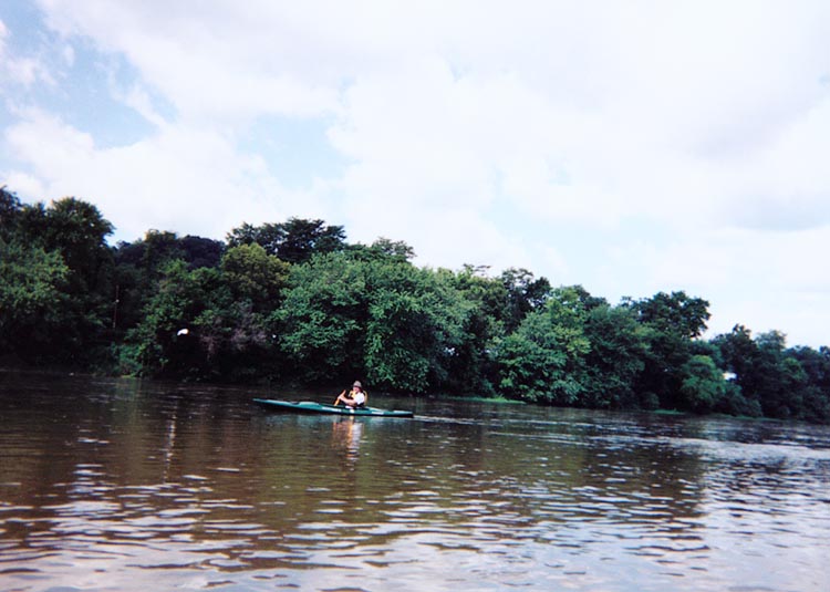 Blue Juniata River.