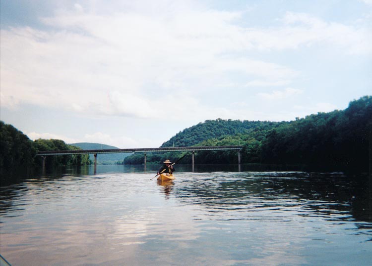 Blue Juniata River.