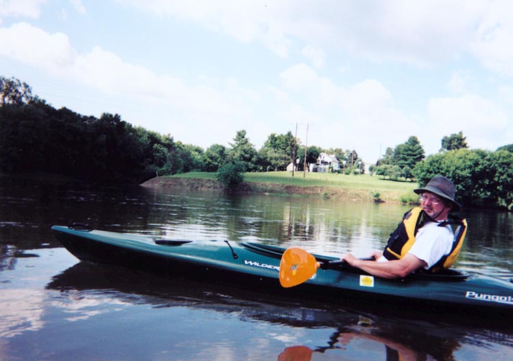 Blue Juniata River.