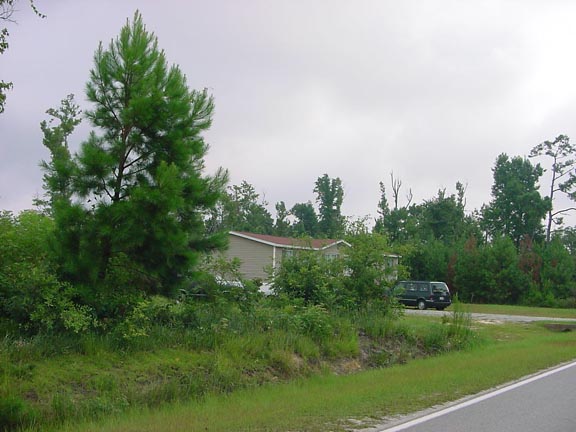 View of lot 1.