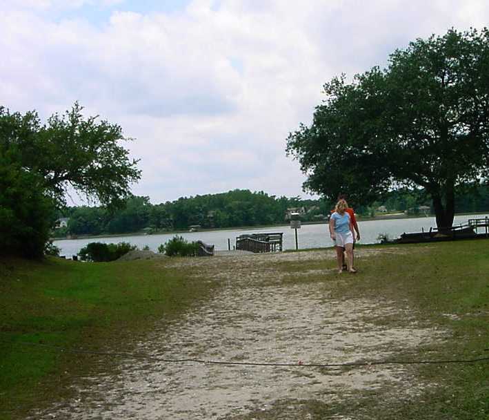 Community pier and boat ramp.