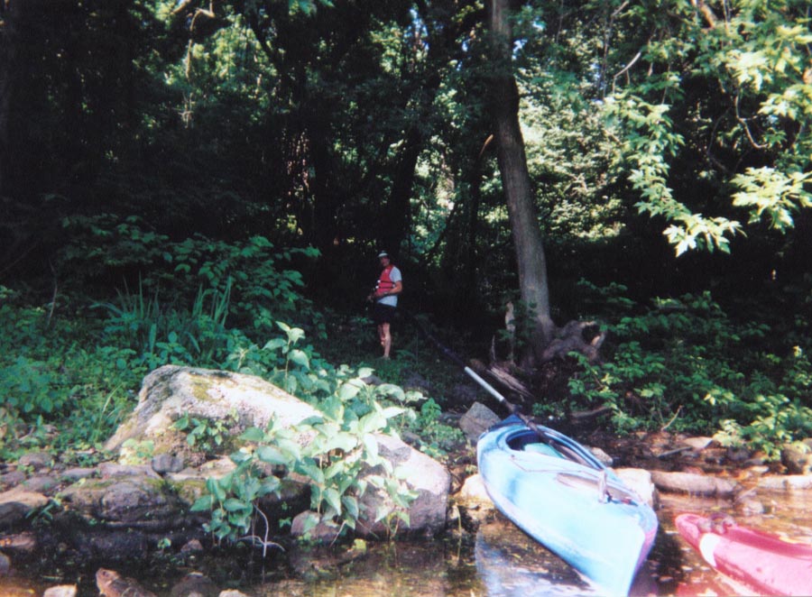 Blue Juniata River.