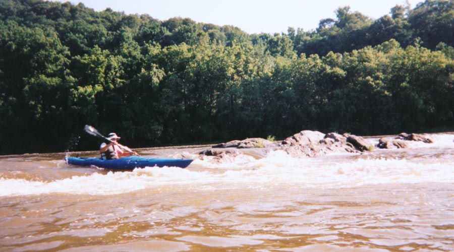 Blue Juniata River.