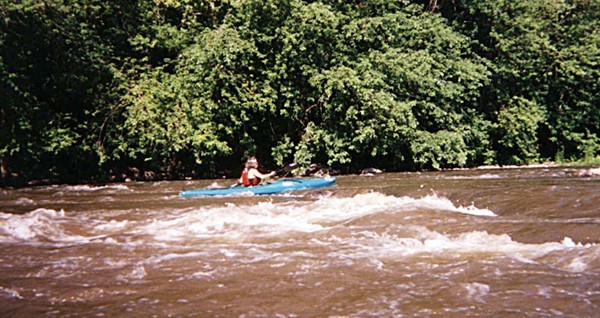 Blue Juniata River.