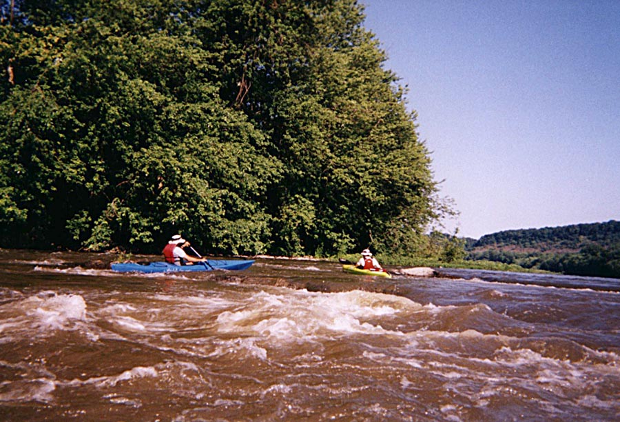 Blue Juniata River.