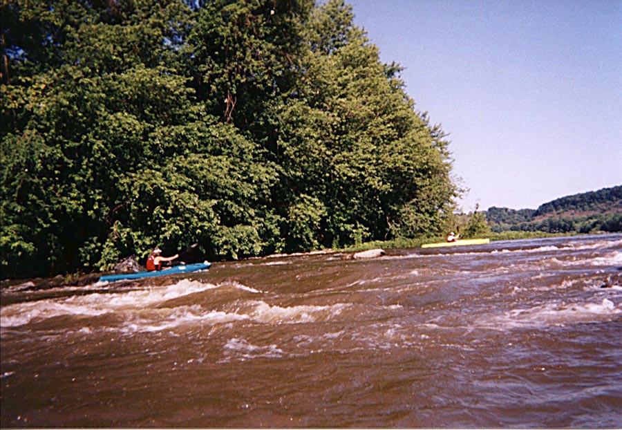 Blue Juniata River.