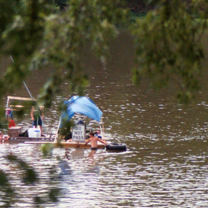 Blue Juniata River.