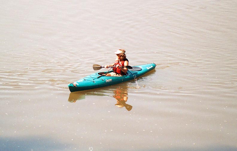 Blue Juniata River.