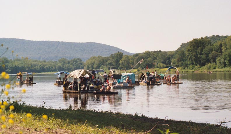 Blue Juniata River.