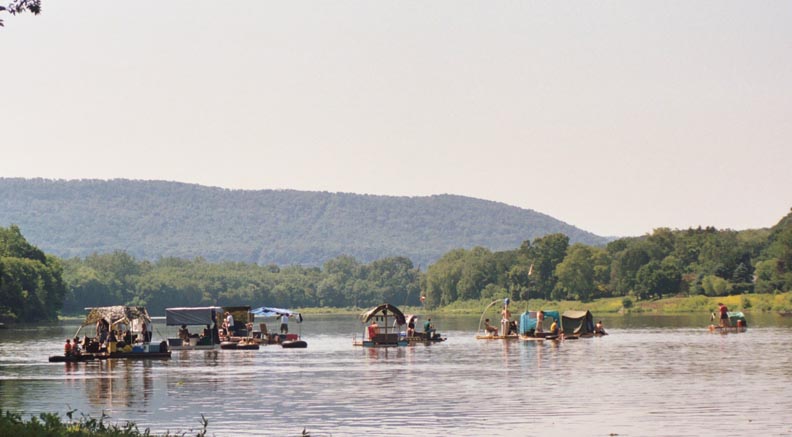 Blue Juniata River.