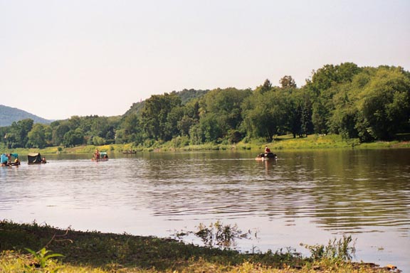 Blue Juniata River.