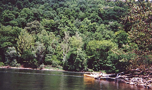 Blue Juniata River.