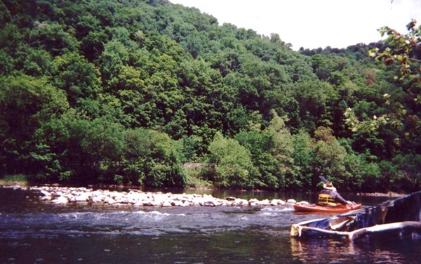 Blue Juniata River.