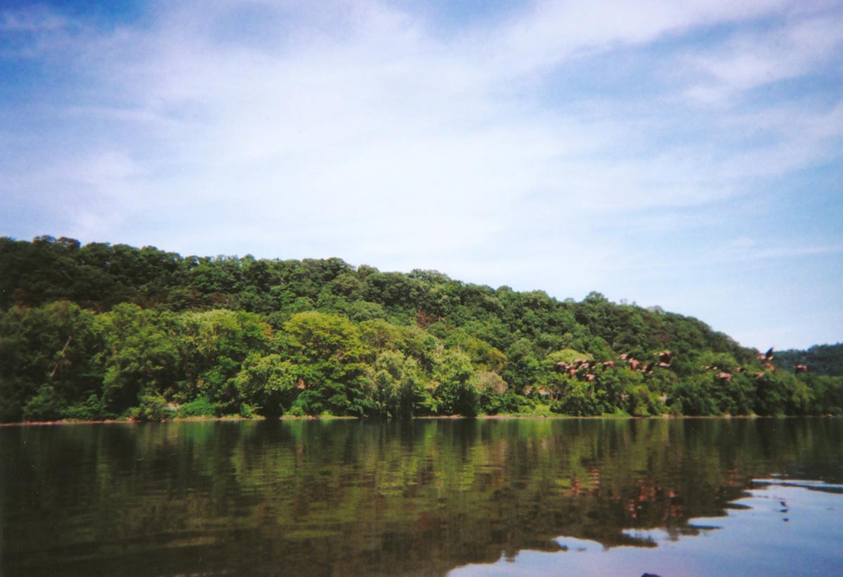 Blue Juniata River.