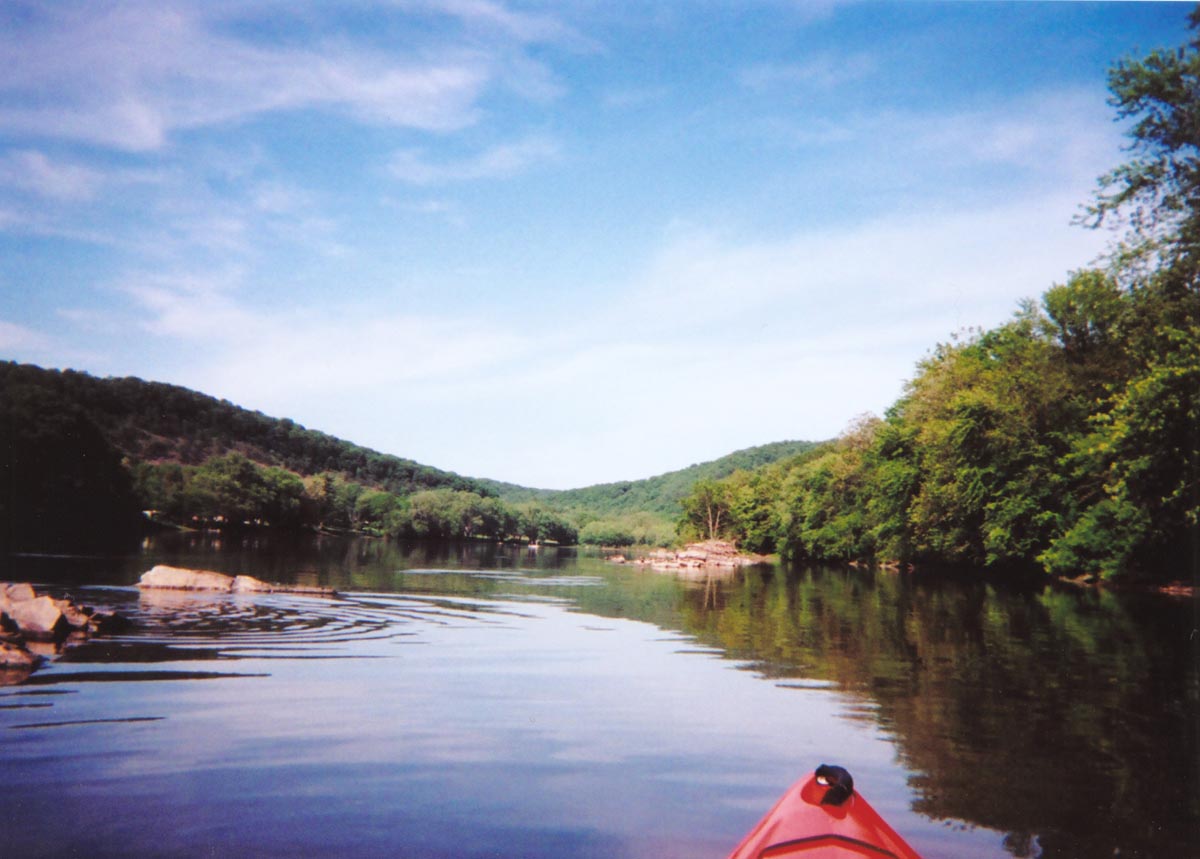 Blue Juniata River.