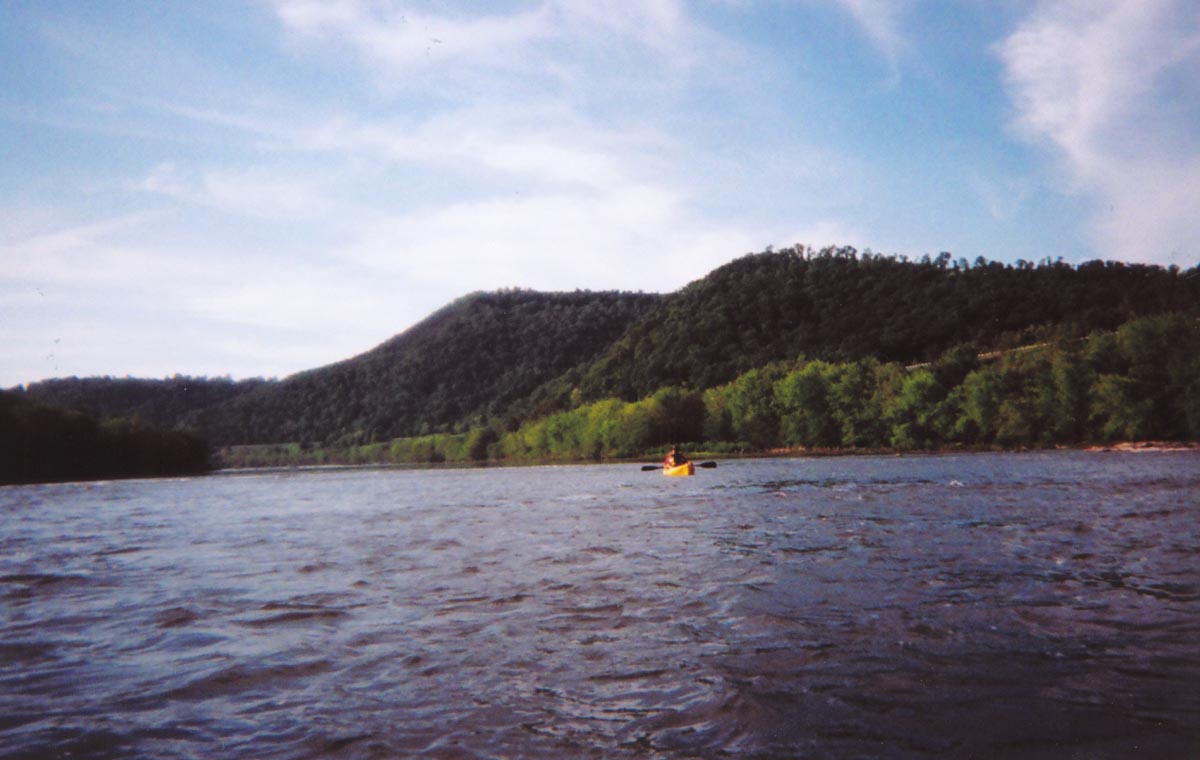 Blue Juniata River.