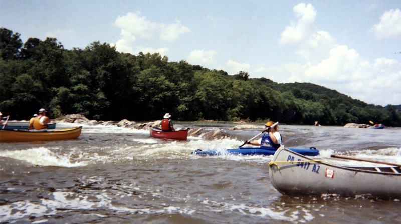 Blue Juniata River.