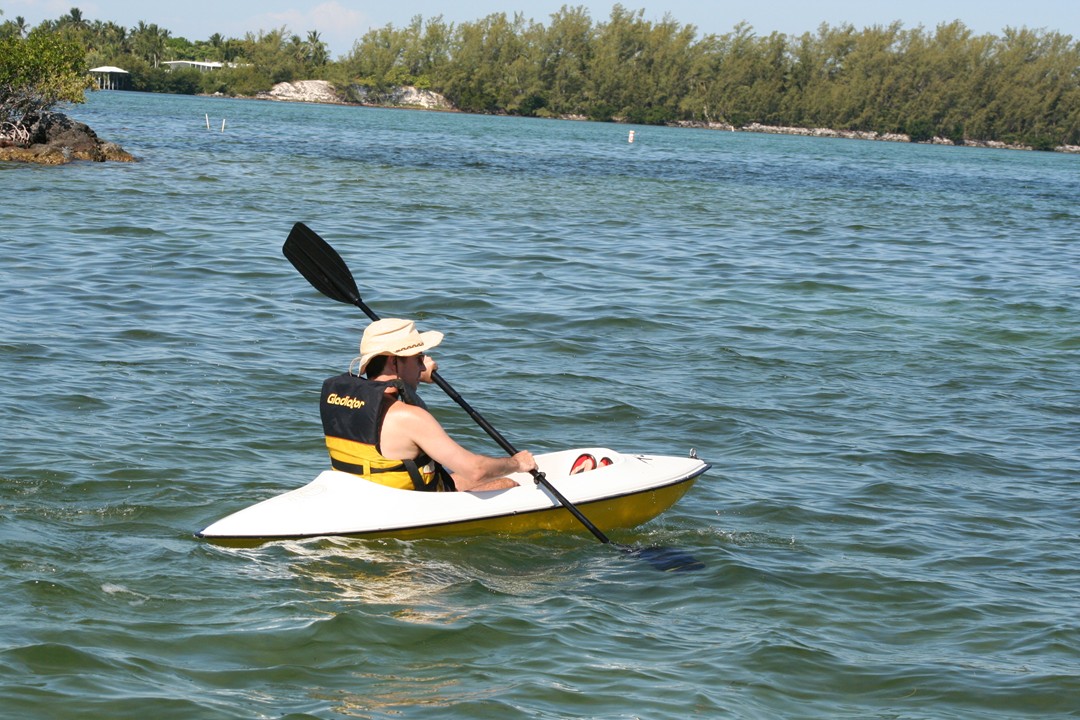  Joe kayaking.
