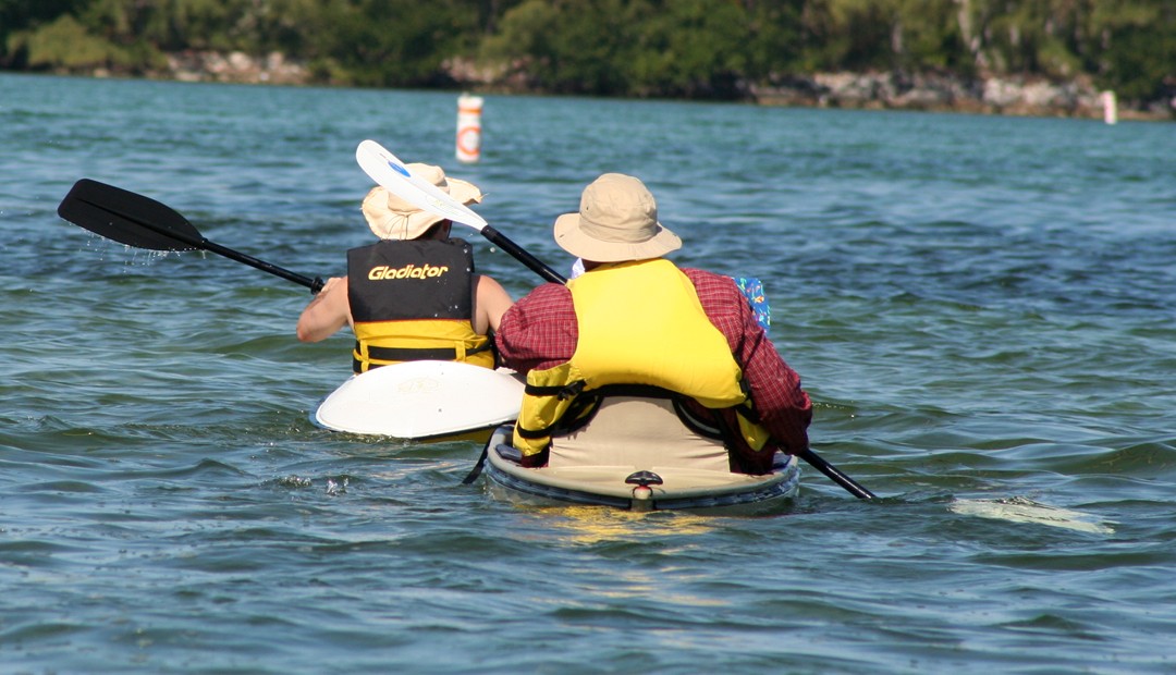  Jim Crownover kayaking.
