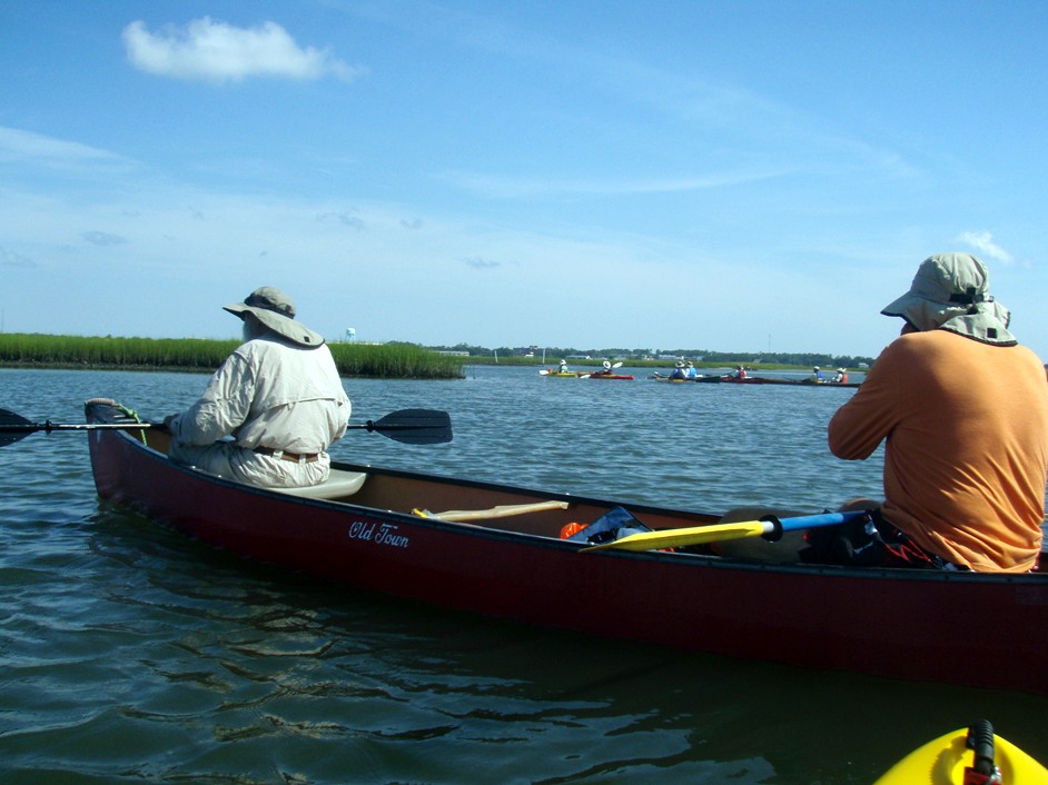  Bogue Sound canoe and kayak trip.