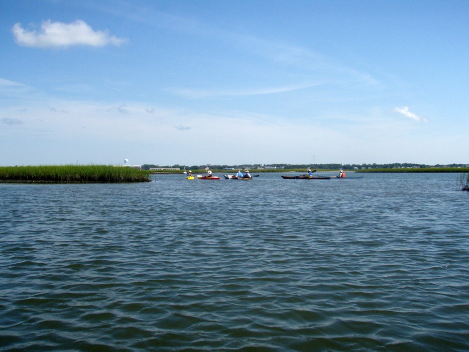  Bogue Sound canoe and kayak trip.