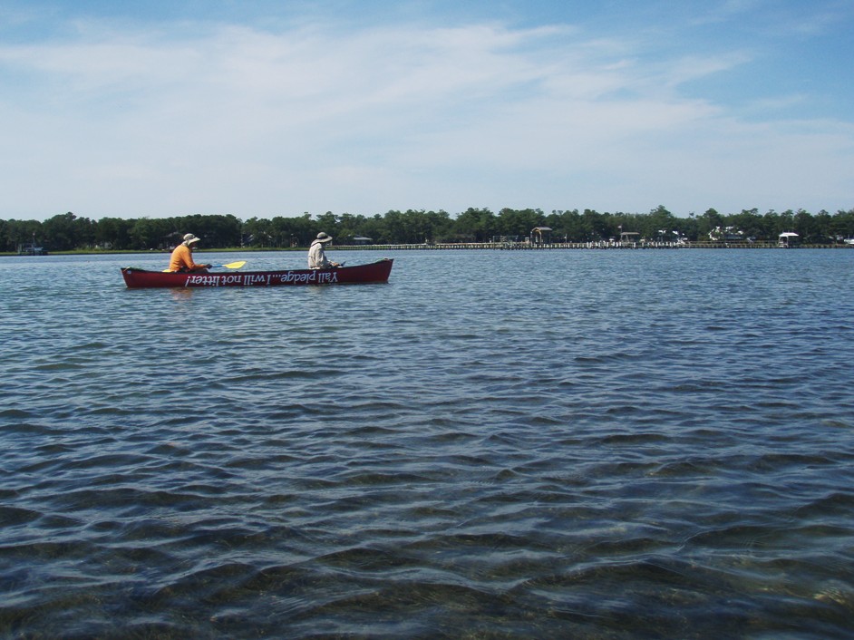  Bogue Sound canoe and kayak trip.