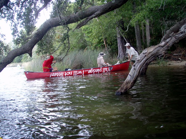  Queen's Creek canoe and kayak trip.