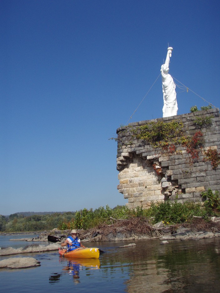 Susquehanna River Statue of Liberty.
