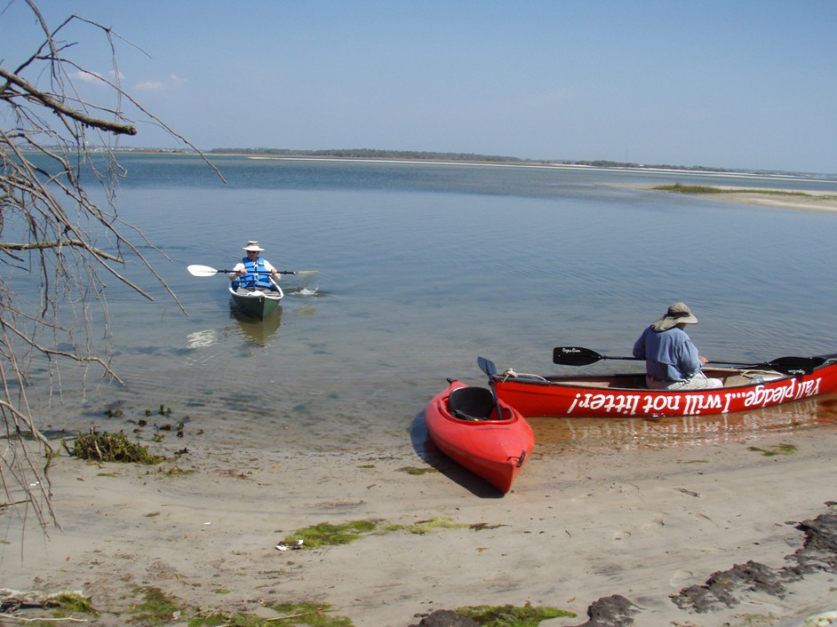 Bogue Inlet canoe and kayak trip.