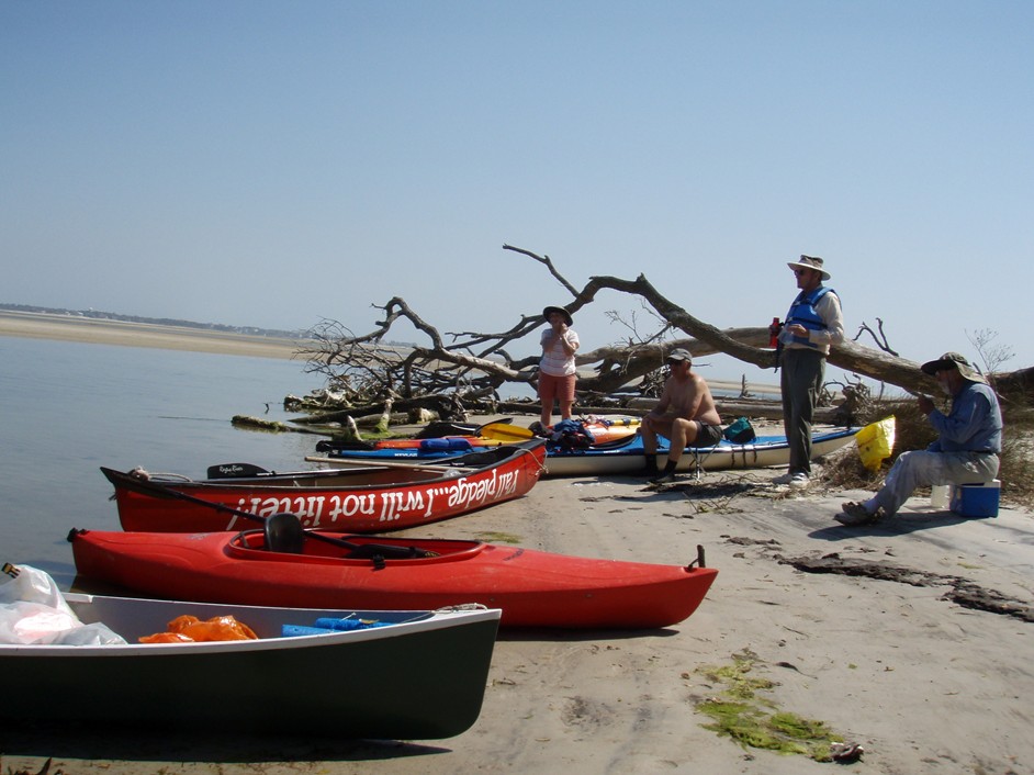 Bogue Inlet canoe and kayak trip.