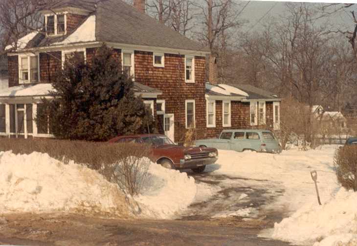 This is the house I grew up in. Stony Brook, Long Island, N. Y.