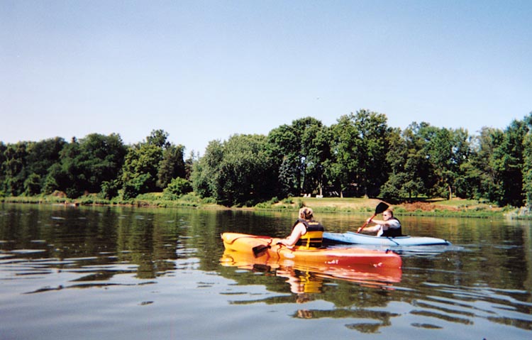 Blue Juniata River.