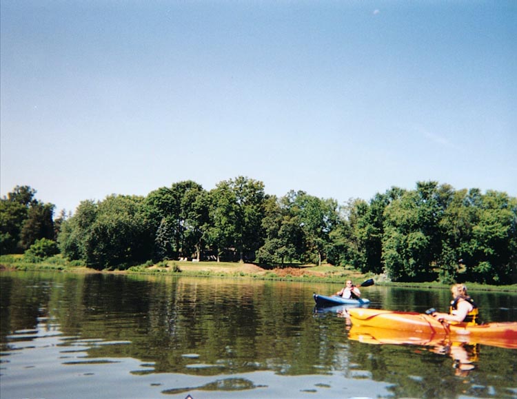 Blue Juniata River.