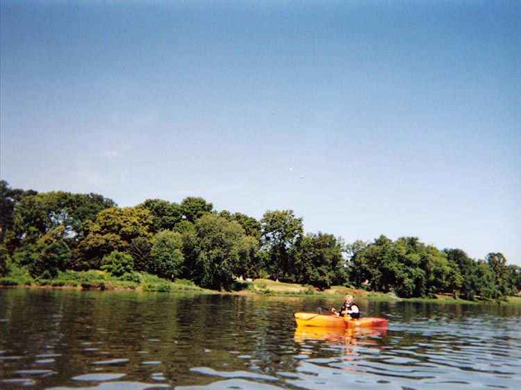 Blue Juniata River.