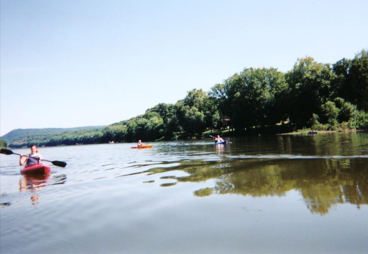 Blue Juniata River.