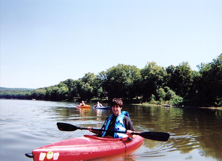 Blue Juniata River.