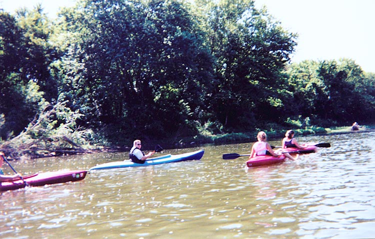 Blue Juniata River.