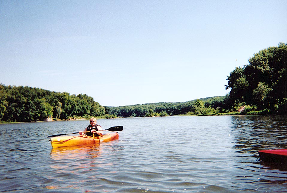 Blue Juniata River.