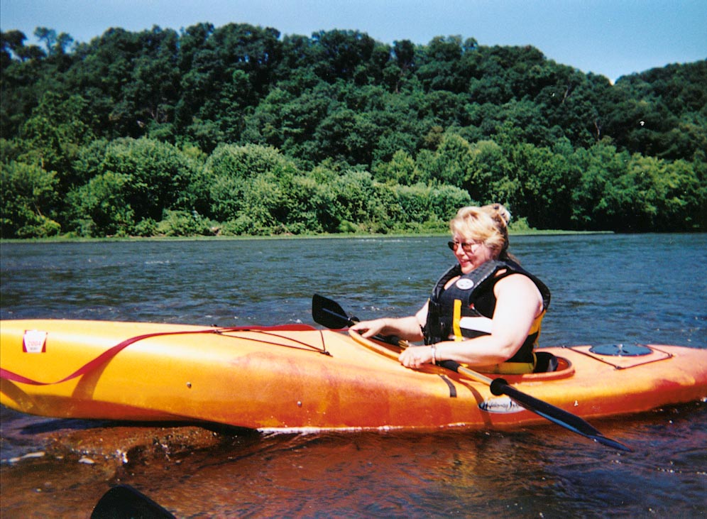 Blue Juniata River.