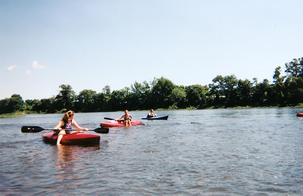 Blue Juniata River.