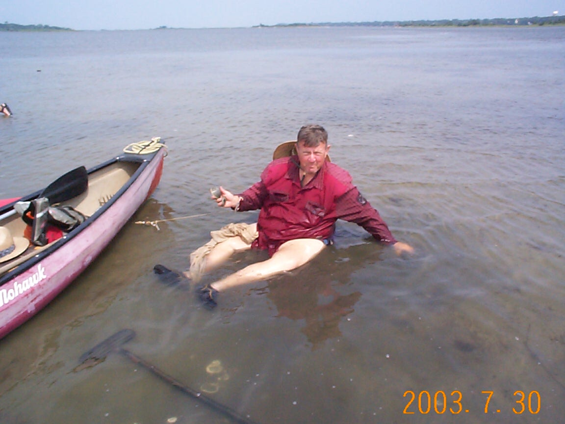 Bogue Sound Clamming.
