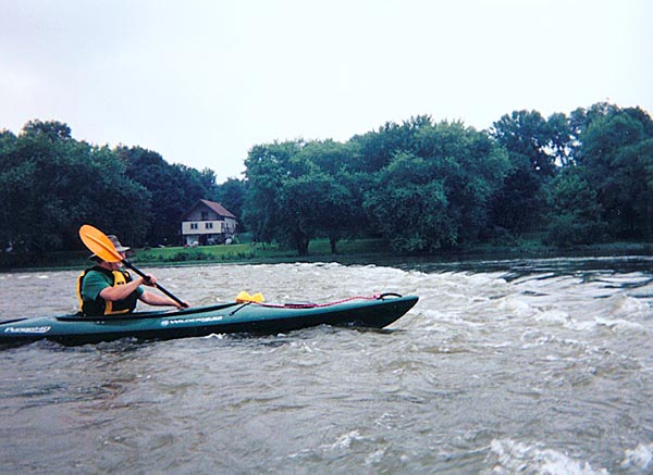 Blue Juniata River.