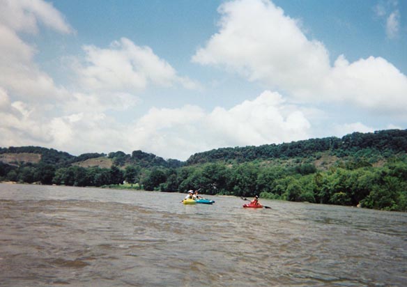 Blue Juniata River.