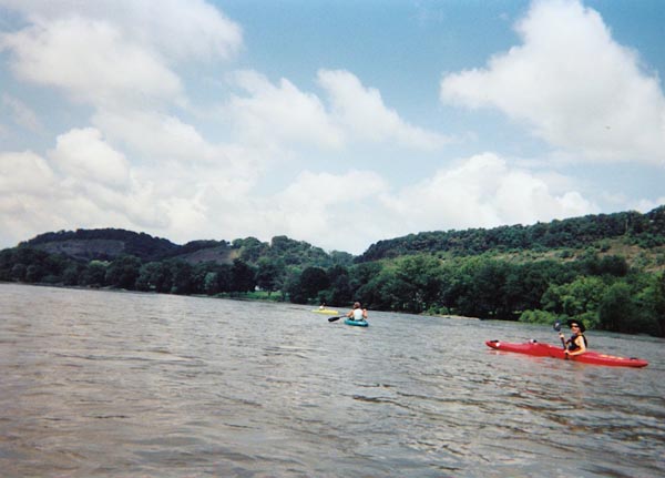 Blue Juniata River.