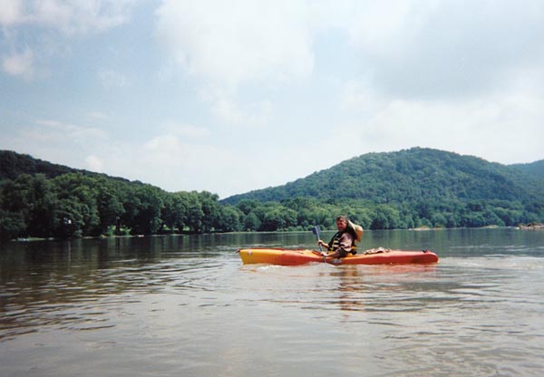 Blue Juniata River.