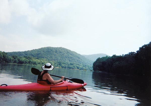 Blue Juniata River.