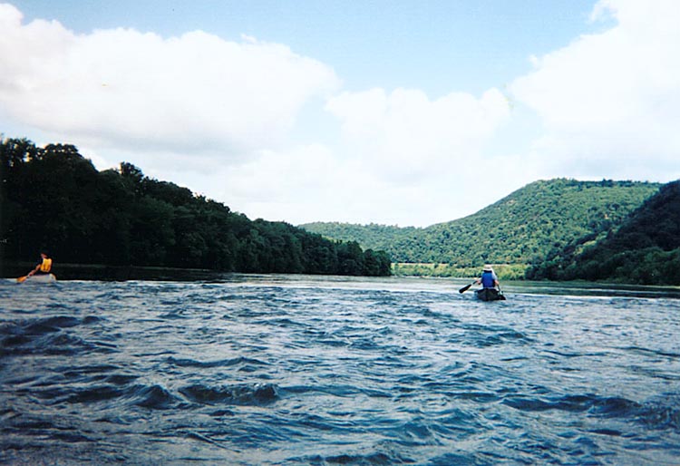 Blue Juniata River.