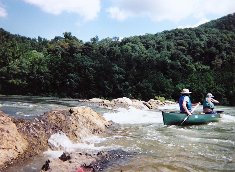 Blue Juniata River.